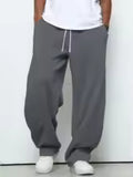 Mens Heavy Breathable Drawstring Pants