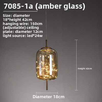 Popular bedside pendant lamps