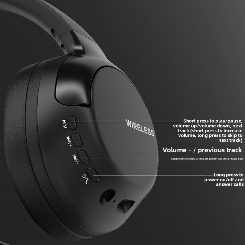 HiFi Bluetooth Stereo Headphones Noise Cancelling