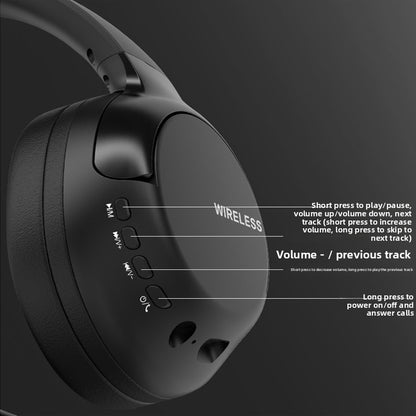 HiFi Bluetooth Stereo Headphones Noise Cancelling