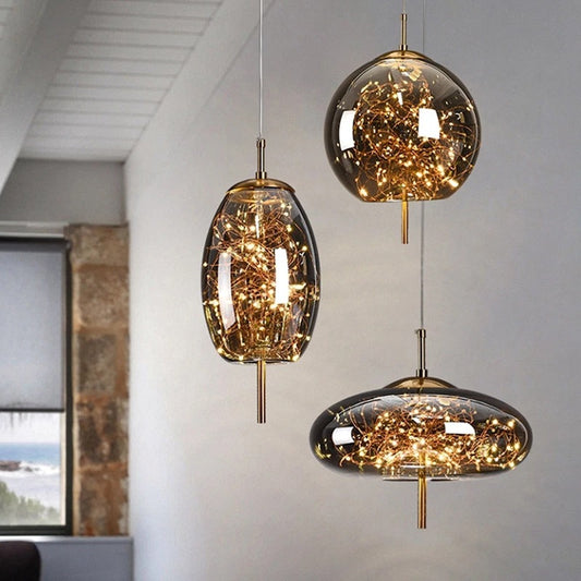 Popular bedside pendant lamps
