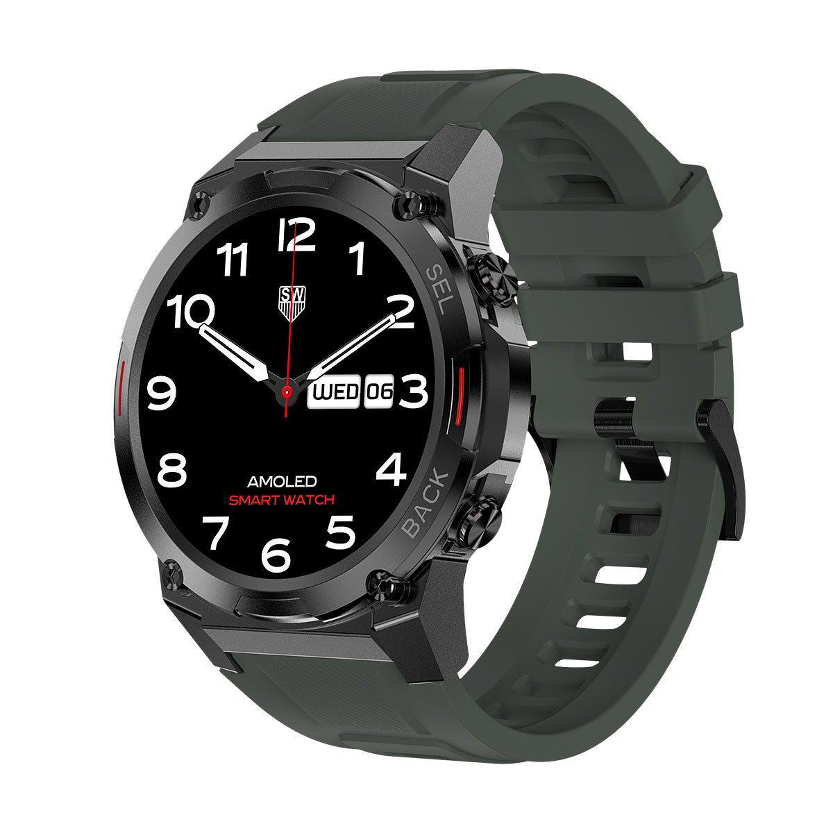 Smartwatch GPS AMOLED HR Monitoring